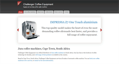 Desktop Screenshot of coffee-equipment.co.za